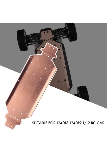 124019 124018 1/12 Rc Araba Yükseltme Parçaları Metal Şasi Gövde Çerçeve Kurulu Yükseltme Aksesuarları (Yurt Dışından)