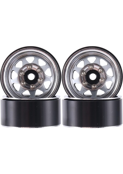 1 In Beadlock Jant Negatif Ofset 3.78MM Hub 1/18 1/24 Rc Paletli Araba Eksenel SCX24 AX24 TRX4M FCX24,4 (Yurt Dışından)