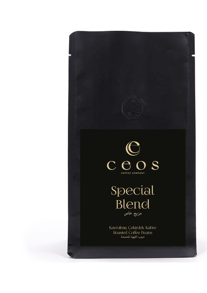 Ceos Specıal Blend Kavrulmuş Çekirdek Kahve (250 Gram)