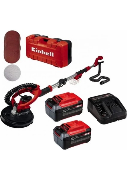 Te-Dw 18/225 Li Akülü Alçı Zımpara Makinası 2x5.2 Ah Akü Starter Kit