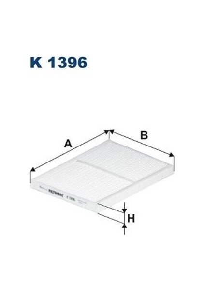 K1396 Kabin Filtre Volvo Fh Iı-Fm Fmıı 1987435048-000-LA1163 23515346