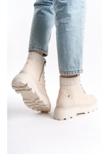 Kadın Kısa Postal Bot Tırtık Kalın Taban Günlük Yuvarlak Burun Bot modelleri