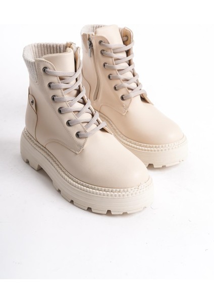 Kadın Kısa Postal Bot Tırtık Kalın Taban Günlük Yuvarlak Burun Bot fırsatları