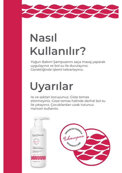 Yoğun Bakım Şampuanı 500 ml
