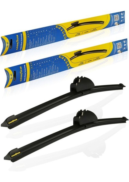 Smart Forfour Supermute 2'Li Muz Silecek Takımı 2004-2006 Hatchback (5 Kapı) (650Mm+450Mm)