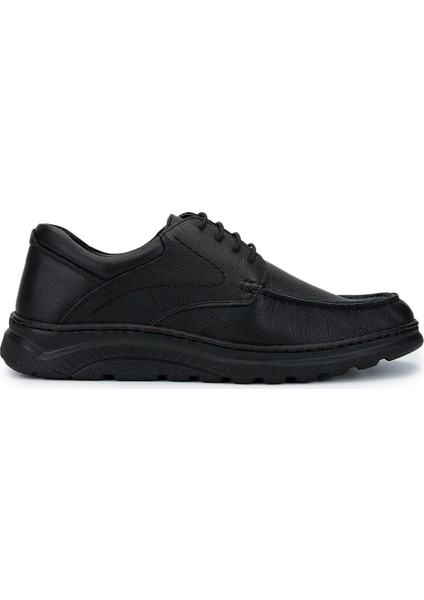 Erkek Siyah Floter Casual Ayakkabı 626 3000-3 Erk Ayk SK24-25 Sıyah Fltr
