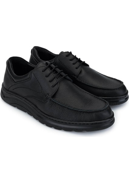 Erkek Siyah Floter Casual Ayakkabı 626 3000-3 Erk Ayk SK24-25 Sıyah Fltr