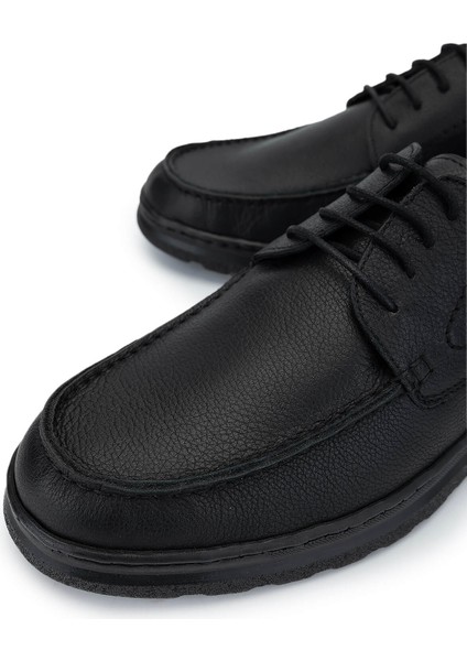 Erkek Siyah Floter Casual Ayakkabı 626 3000-3 Erk Ayk SK24-25 Sıyah Fltr