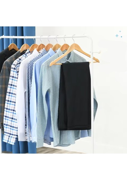 48 Adet Ahşap Askı Ahşap Elbise Askısı Ahşap Kıyafet Askısı Dolap Düzenleyici Cilalı Ahşap Askı modelleri