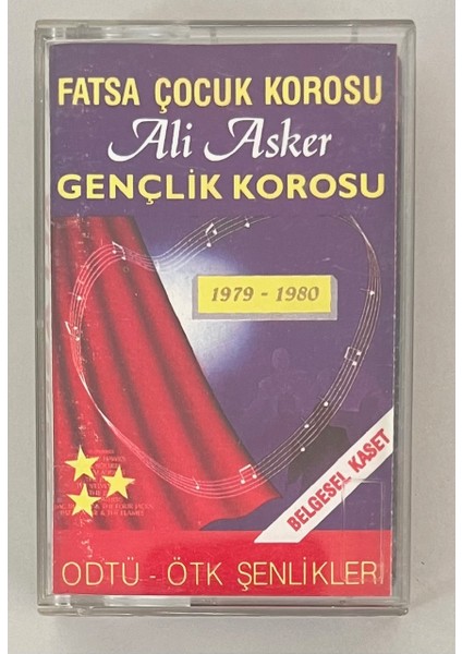 Ali Asker - Fatsa Çocuk Korosu Gençlik Korosu ODTÜ - ÖTK Şenlikleri Kaset