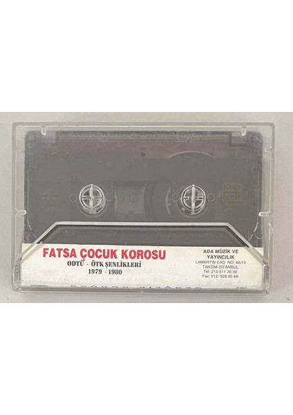 Ali Asker - Fatsa Çocuk Korosu Gençlik Korosu ODTÜ - ÖTK Şenlikleri Kaset