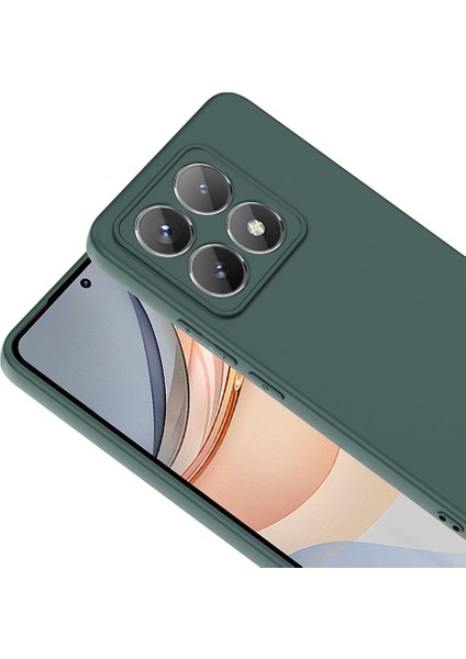 Xiaomi 14T Kılıf Mara Lansman Silikon Mat Soft Kamera Korumalı Koyu Yeşil modelleri