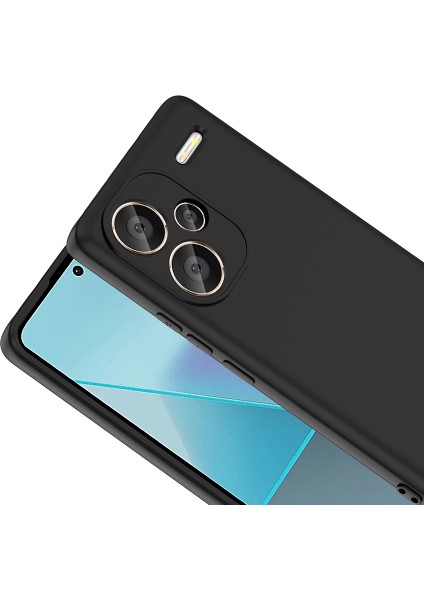 Xiaomi Redmi Note 13 Pro Plus 5g Kılıf Mara Lansman Soft Silikon Içi Kadife Siyah modelleri