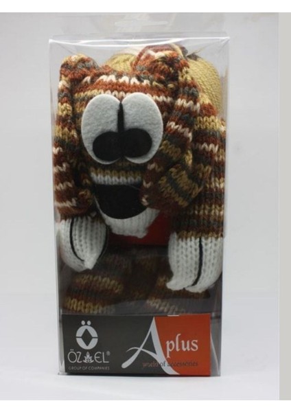 Renkli Örülmemiş Hayvan Figürlü Çocuk Atkısı Örgü İpi, Akrilik 270 mt 100 gr 990 246
