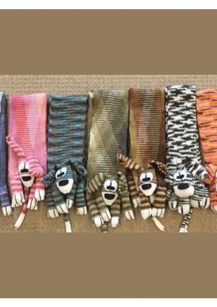 Renkli Örülmemiş Hayvan Figürlü Çocuk Atkısı Örgü İpi, Akrilik 270 mt 100 gr 990 246 fiyatları