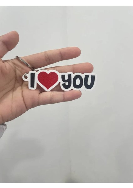 I Love You Anahtarlık - Aşk Anahtarlık