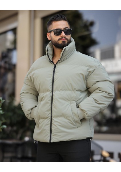 Oversize, Suya ve Rüzgara Karşı Dayanıklı, Dik Yaka, Kışlık ve Baharlık Mont 24USEC09 modelleri
