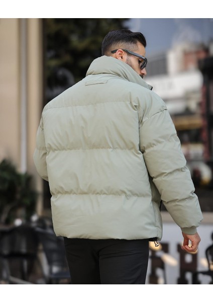 Oversize, Suya ve Rüzgara Karşı Dayanıklı, Dik Yaka, Kışlık ve Baharlık Mont 24USEC09 fırsatları