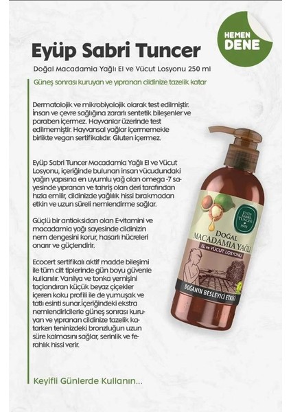 Şampuan ve Tonik Frambuazlı, Blue Moon Duş Jeli, Ananas Krem, Macadamia Losyon ve Rosie indirimleri