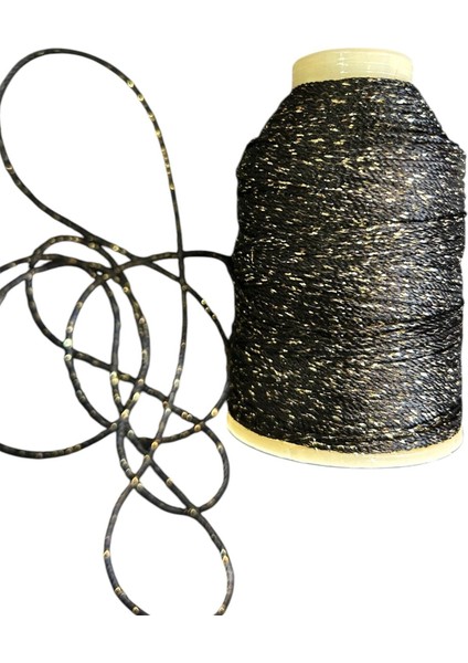 Özel Siyah Altın Simli İp, Oya, Şal, Dantel, Örgü İpi 100 gr fiyatları