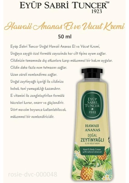 Ananas Krem, Şampuan ve Tonik Frambuazlı, Blue Moon Duş Jeli, Argan Losyon ve Rosie fiyatları