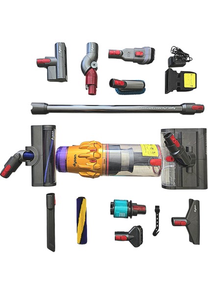 Dyson V15S Detect Submarine Islak ve Kuru Hepa Filtreli Dikey Şarjlı Kablosuz Süpürge