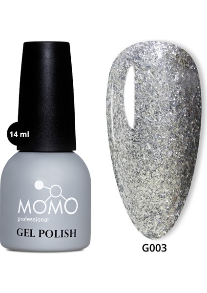 Glitter Kalıcı Oje G003, Yoğun Gümüş Parıltılı, 14 ml fiyatları