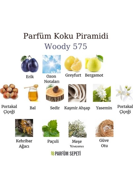 561 Fresh 50 ml Edp Erkek Parfüm + 575 Woody 50 ml Edp Erkek Parfüm