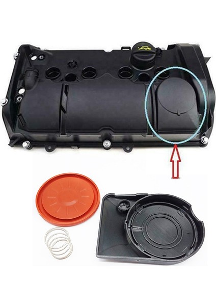 11127646552 Vana Kapağı Kapağı Membranlı Mini Cooper Countryman Paceman R55 R56 R57 R58 N18 (Yurt Dışından)