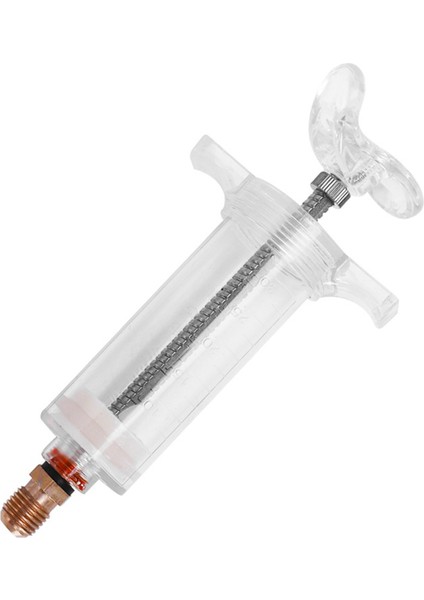Klima Araba Yağlama Boya Enjeksiyon Aleti R134A 30 Ml 1 Oz 1/4 Inç Saf Sıvı Motor Yağı Soğutma Suyu Dolum Borusu A (Yurt Dışından)