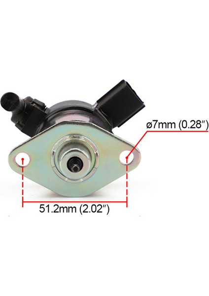 1C01060017 Kubota Motor V3300/V3600/V2203/V1505 Için Yakıt Kapatma Solenoidi 1C01060015 (Yurt Dışından)