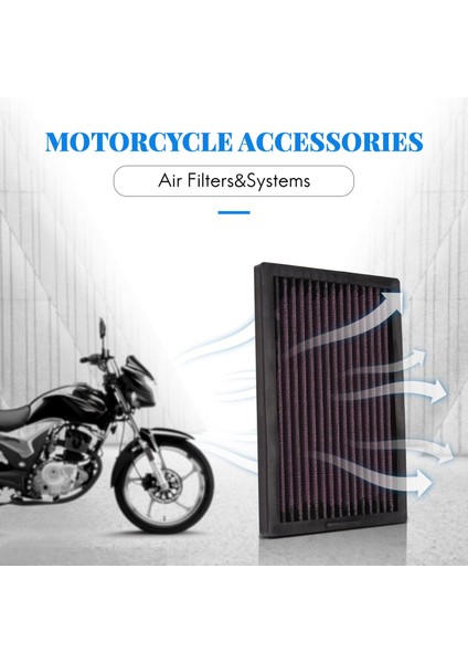 Motosiklet Hava Filtresi Kawasaki Ninja 250/250R/300 Abs Z300 Nınja250 Nınja250R Nınja300 Ex300 (Yurt Dışından)