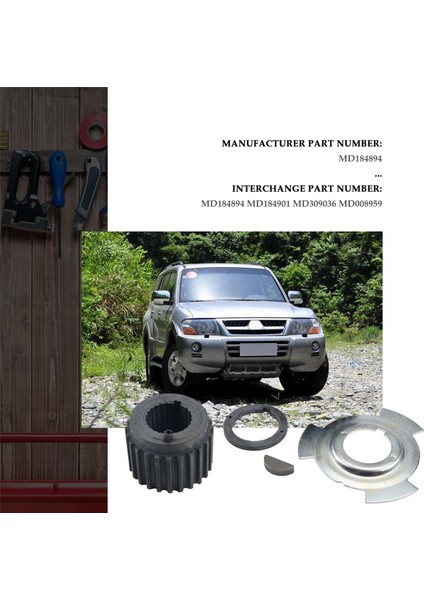 Md184894,Md184901,Md309036,Md008959 Montero Pajero/Sport Için Krank Mili Dişli Dişlisi Ve Sensör Bıçak Ve Ara Parçası (Yurt Dışından)