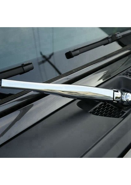 Jeep Wrangler Jl Jt 2018+ Için Ön Cam Sileceği Araba Ön Yağmur Silecek Bıçağı Dekorasyon Kapak Trim Aksesuarları C (Yurt Dışından)
