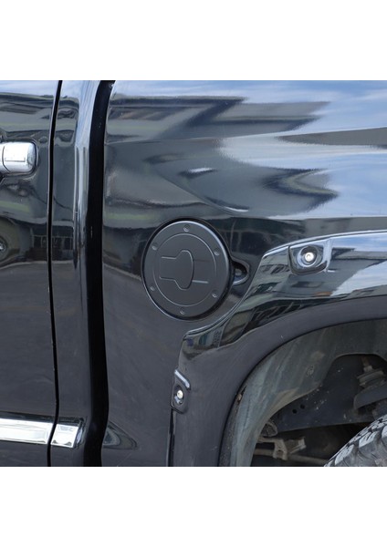 Toyota Tundra 2007-2021 Için Yakıt Deposu Kapatma Başlığı Dekoratif Koruma Etiket Dış Aksesuarlar, Abs Mat Siyah (Yurt Dışından) indirimleri