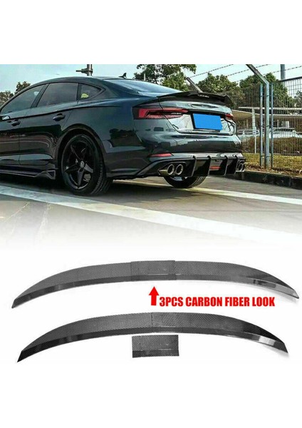 Evrensel Araba Spoiler, Ayarlanabilir Arka Bagaj Spoiler Dudak Çatı Kuyruk Kanat Aksesuarları, Karbon Fiber (Yurt Dışından) modelleri