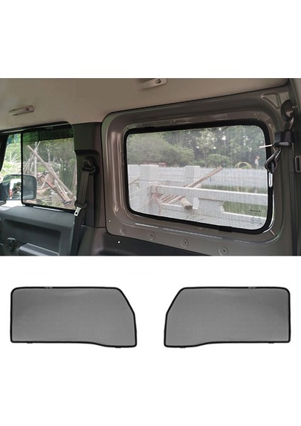 Ön Pencere Güneşlik Kapağı, Suzuki Jimny Için Jb64 Jb74 2019 2020 Iç Anti-Sai Anti-Böcek Ağı Gazlı Bez Perde (Yurt Dışından)