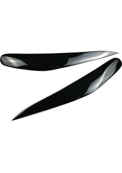 Bmw 7 Serisi F01 F02 2009-2014 Araba Far Kaşları Trim Kapağı Far Lambası Göz Kapağı Reçine Dekoratif Çıkartmaları (Yurt Dışından)