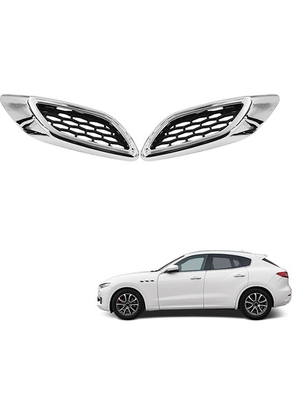 Araba Sol Ön Yan Izgara Hava Girişi Çamurluk Havalandırma Izgarası Maserati Levante 670065952 (Yurt Dışından)