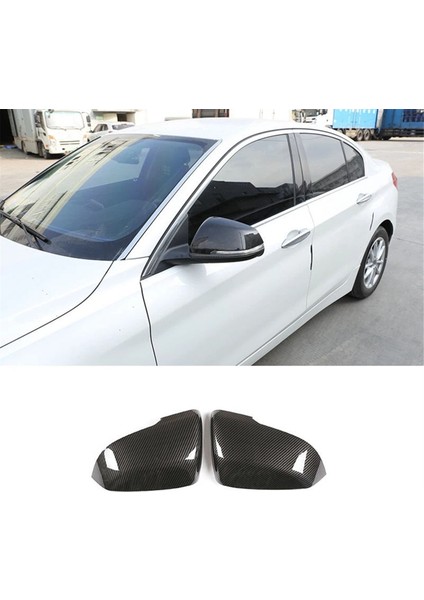 Bmw 1 2 Serisi F45 F46 X1 F48 2016-2021 Araba Yan Dikiz Aynası Kapağı Kapağı Trim Kabuk Aksesuarları,Abs -A (Yurt Dışından)