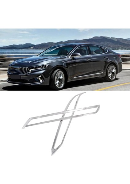 Kia K7 Cadenza Premier 2019 2020 Araba Arka Sis Aydınlatma Koruması Dekorasyon Için (Yurt Dışından)