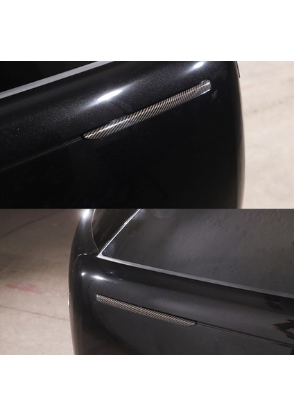 Araba Arka Çamurluk Bel Hattı Trim Şerit Land Rover Range Rover Vogue L460 2023 Aksesuarları, Abs Karbon Fiber (Yurt Dışından)