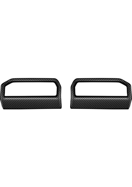 Araba Gösterge Paneli A/C Klima Çıkış Havalandırma Kapağı Paneli Trim Toyota Tacoma 2024 Araba Iç Aksesuarları Karbon Fiber (Yurt Dışından)