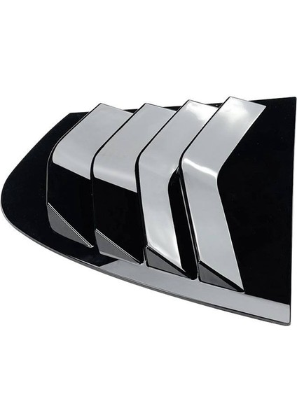 Araba Parlak Siyah Arka Camlar Üçgen Panjur Kapağı Etiket Bmw 3 Serisi E90 320I 330I M3 2005-2011 Araba Styling Kapak (Yurt Dışından)