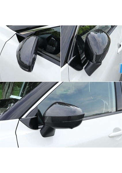 Nissan Rogue 2021-2023 Qashqai J12 2023 2024 Araba Dikiz Aynası Kapağı Kapı Yan Ayna Kapağı Trim, Dönüş Sinyali İle (Yurt Dışından)