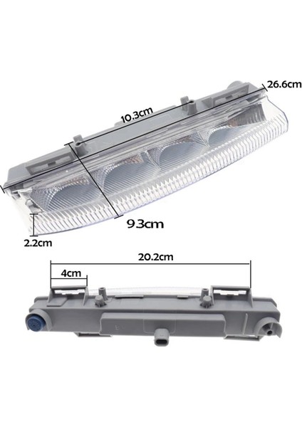 A2049068900 A2049069000 Araba Ön Led Drl Gündüz Farı Sis Lambası Mercedes-Benz W204 W212 C250 C350 E350 (Yurt Dışından) modelleri