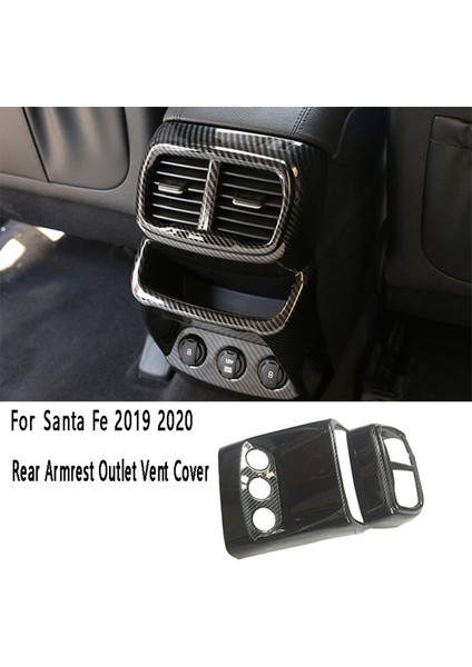 Klima Çıkış Havalandırma Kapağı Arka Kol Dayama Çıkış Havalandırma Kapağı Hyundai Santa Fe 2019 2020 (Yurt Dışından)