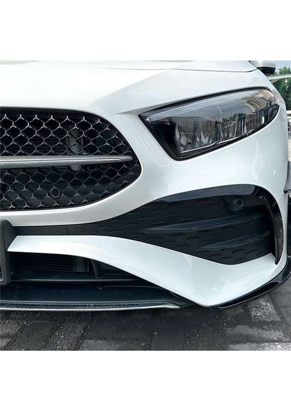 Mercedes-Benz A-Class W177 2023+ A180 A200 Amg Yan Rüzgarlık A Için Araba Ayırıcı Dudak Rüzgarlığı Yan Rüzgar Bıçağı (Yurt Dışından)