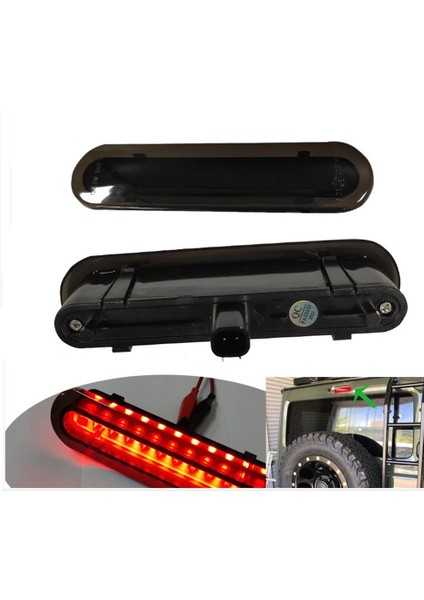 Led Arka Fren Lambası Merkezi Yüksek Monte Dur Uyarı Lambası Suzuki Jimny Için Jb64 Jb74 2019-2021, Siyah Kabuk Kırmızı Işık (Yurt Dışından)