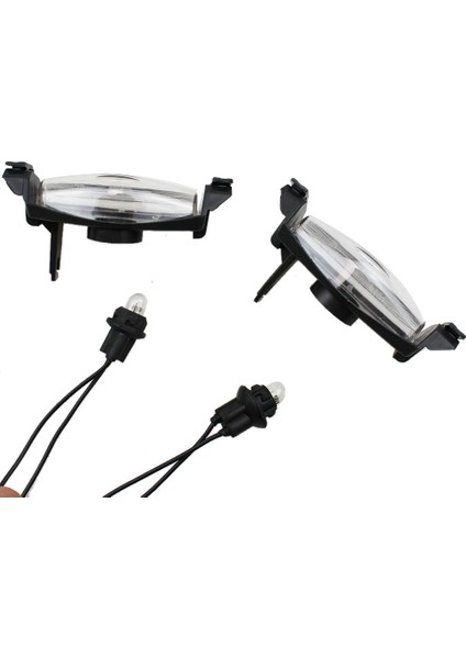 Araba Styling Arka Plaka Işıkları Meclisi Ampul İle Bs1E-51-270 Mazda 3 Için Fit 2003 2004 2005 2006 2007 2008 (Yurt Dışından)